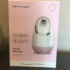 VANITY PLANET FACIAL STEAMER PINK BRAND NEW IN BOX.  NEVER OPENED!